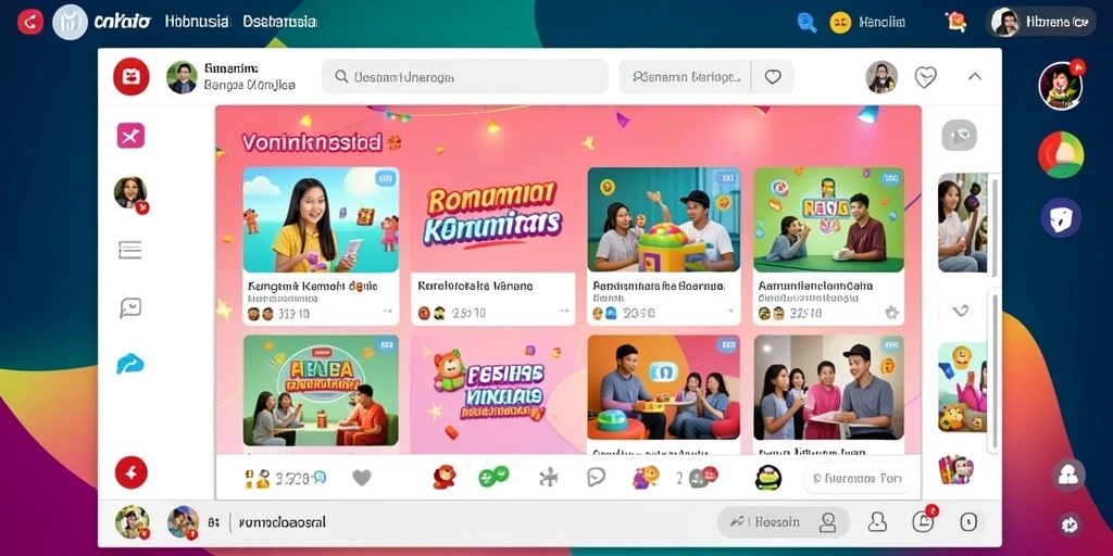 Grafis yang menawan dan menarik perhatian.