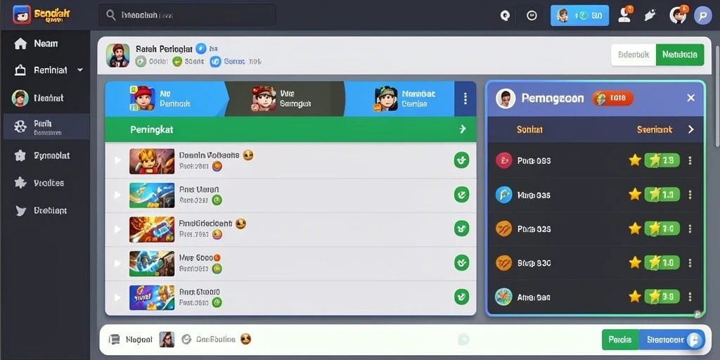 Fitur multiplayer yang menyenangkan dan kompetitif.