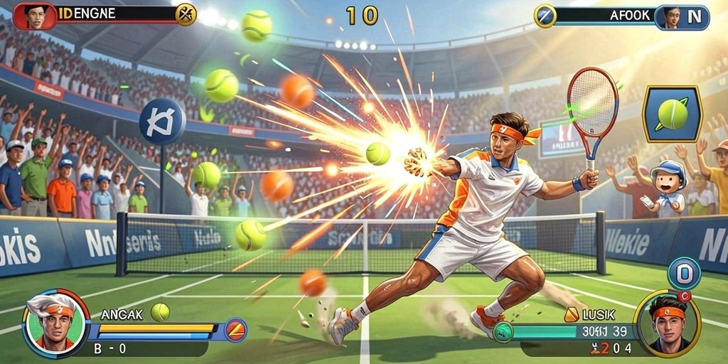 Beragam tema permainan slot yang menarik.