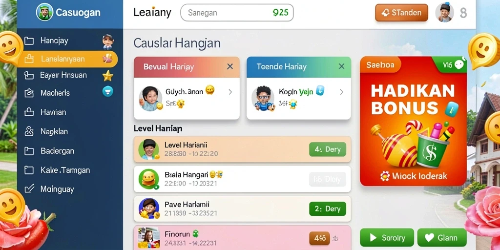 Fitur bonus yang menarik dan menguntungkan.