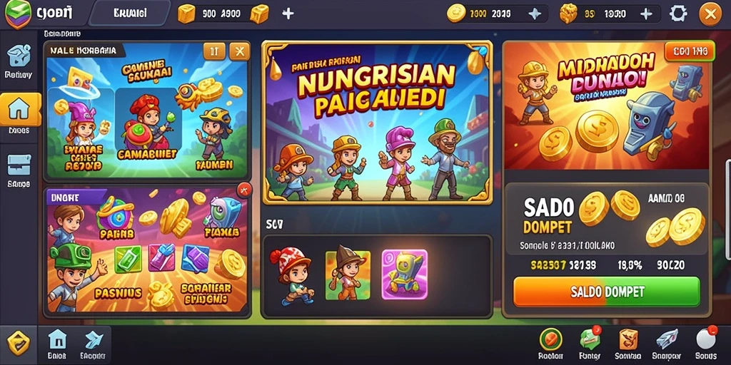 Tantangan mingguan dengan hadiah menarik.